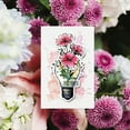 thumbnail image 5 of Light Bulb and Flower Clear Stamps for Cards Making Art Light Bulb Silicone Clear Stamp Seals 5.83x8.27inch Transparent Stamps for DIY Scrapbooking Photo Album Journal Home Decoration, 5 of 8