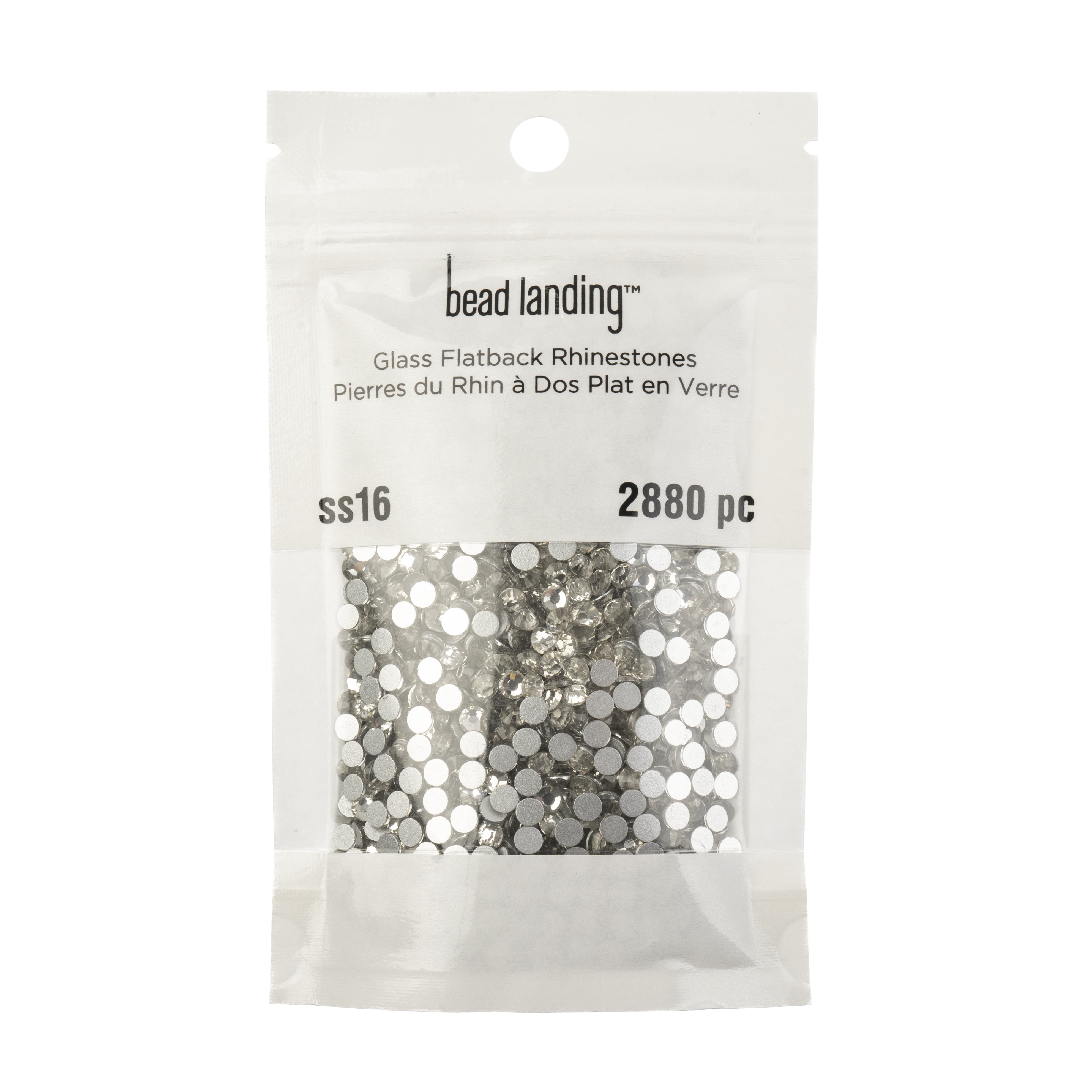 SS16 Glass Flatback Rhinestones by Bead Landing 2880pc