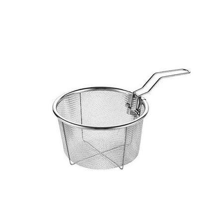 

Home French Fries Kitchen with Handle Mesh Net Foldable Cooking Tools Food Colander Filter Frying Basket 15CM