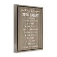thumbnail image 3 of Stupell Industries Rustic Lodge Inspirational Zero Talent Brown Floating Frame Canvas Art, 25 x 31, by Lil' Rue, 3 of 8