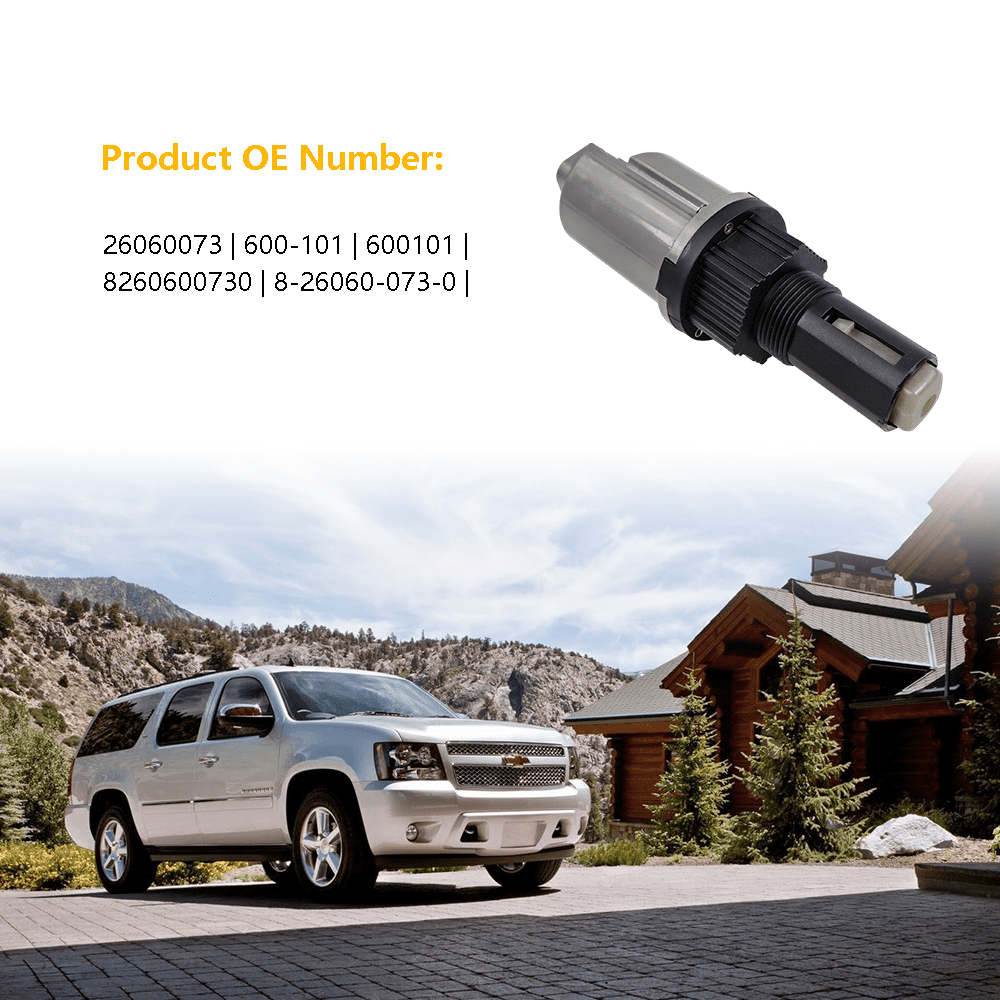 600-101 4WD Front Four Wheel Drive Actuator 4x4 Differential Axle Actuator | Fit for Cadillac Escalade Chevy Colorado Silverado Suburban Tahoe GMC Canyon Sierra Yukon Isuzu | OE 26060073 8260600730