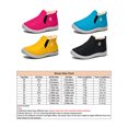 thumbnail image 2 of Frontwalk Boys Warm Shoes Plush Lined Ankle Boot Flat Winter Snow Boots Outdoor Comfort Booties Girls Slip On Black 12little kids, 2 of 4