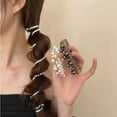 thumbnail image 4 of No Damage Soft Elastic Spiral Hair Ties Gentle Pearl Braided Hairwires For Women Everyday Wear Hair Accessories, 4 of 7