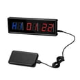 thumbnail image 4 of Progmable Remote Control LED Timer Interval Timer Garage Timer Sports Training Clock Gym Timer ,Multi-Functional, 4 of 5