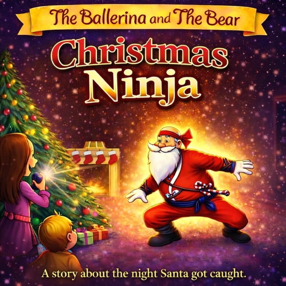 The Ballerina and the Bear: Christmas Ninja, (Paperback)