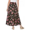 thumbnail image 2 of Woman Within Plus Size Wide Elastic Waist Skirt, 2 of 4