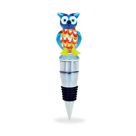 

LED Glass Stoppers Owl