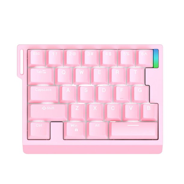 CAIROYAR Teclado mecánico con eje de interruptor magnético PLGEBR HE30 8K, 29 teclas, disparador de velocidad inteligente para computadora portátil, deportes electrónicos, teclado rápido para juegos