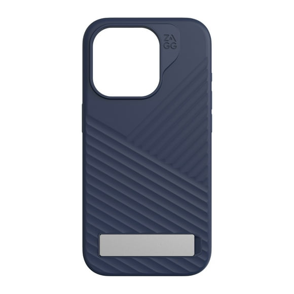 iPhone 15 Pro ZAGG (GEAR4) Denali Snap Kickstand Case - Navy