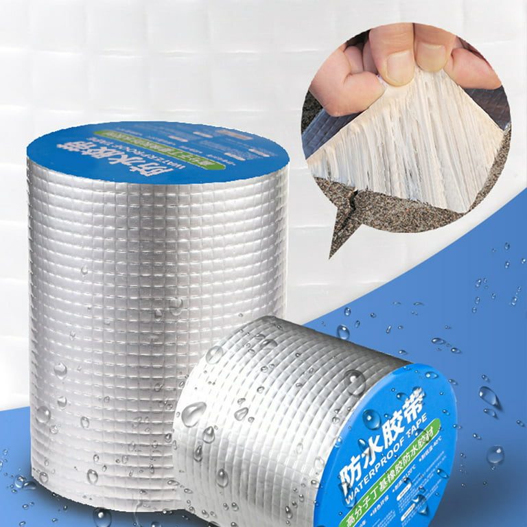 VDNSI Aluminium Foil Tape Butyl Tape Super Strong Adhesive Waterproof  Repair Tape for Leak Crack