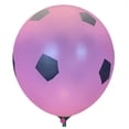 thumbnail image 1 of Globos de aluminio con temática de fútbol, globos de helio metálicos Mylar para fiestas de cumpleaños, decoraciones para fiestas de la Copa del Mundo con temática deportiva, 1 of 1
