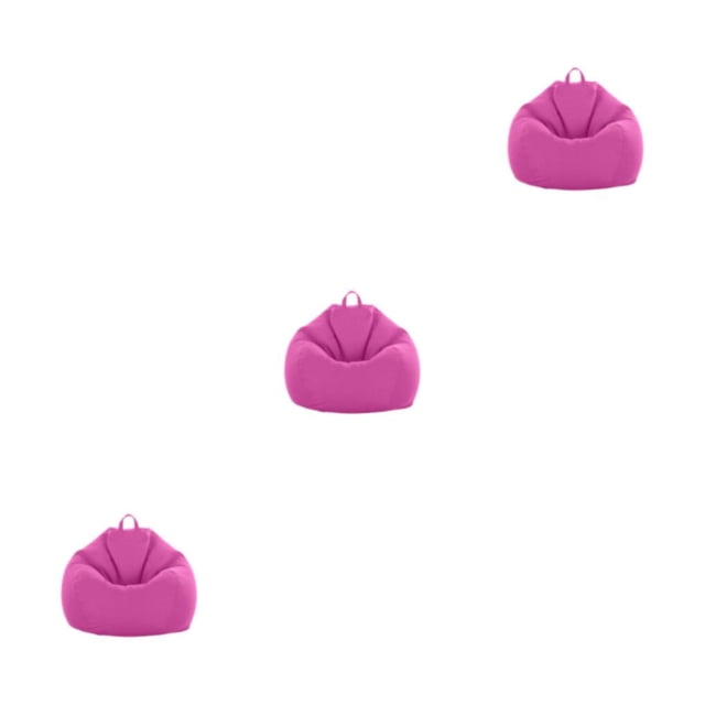 Naiovety Acogedor y moderno salón Beanbags Elegante funda para silla Puff Sofá rosa Type1 NO1