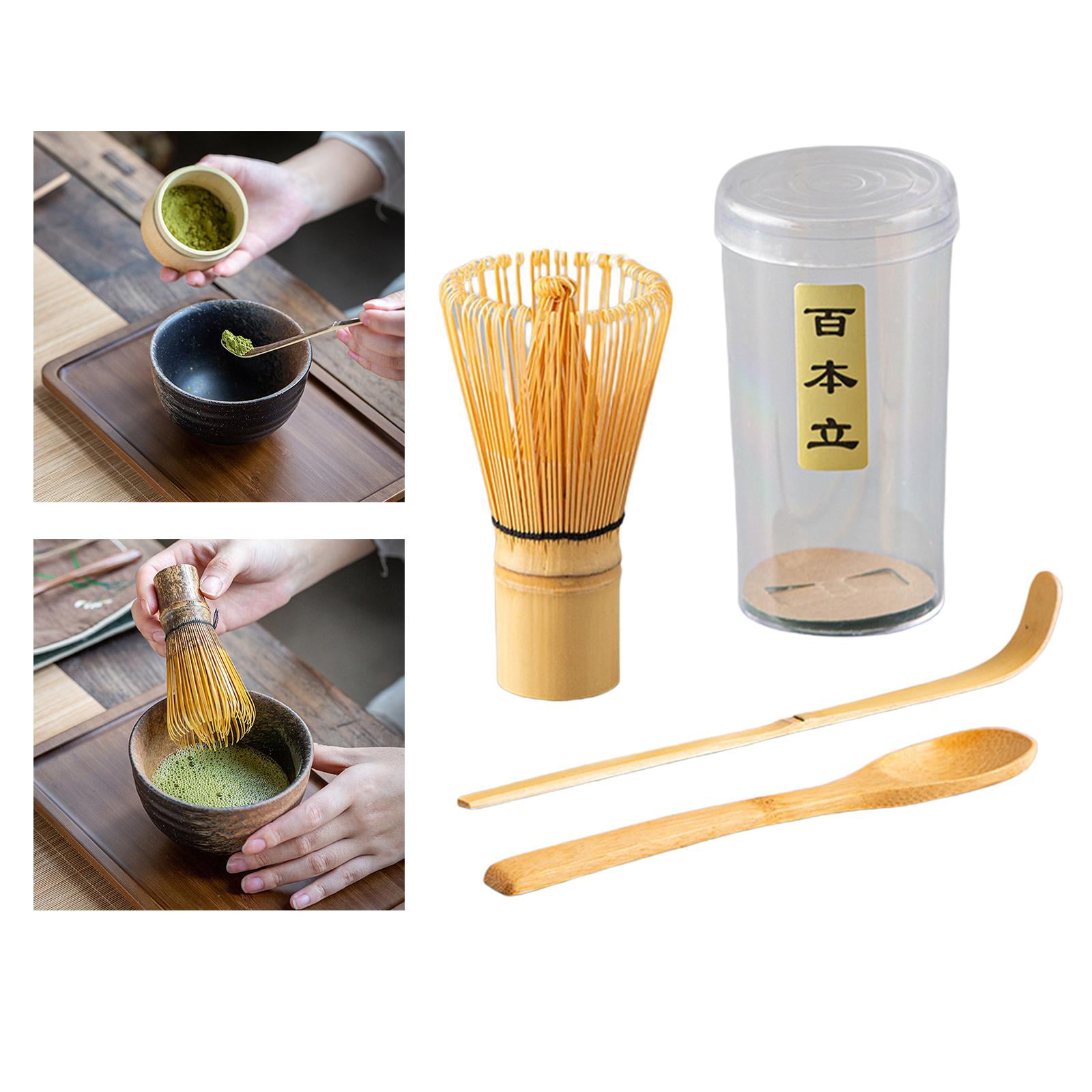 Matcha Bamboo Whisk Set, Buddha Teas