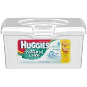 Huggies Natural Care Wipes Tub, 64 Count