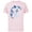 Soft Pink, variant on Disney Sleeping Beauty Princess Aurora Blue Flowers T-Shirt - Short Sleeve Cotton T-Shirt for Adults - Customized-Charcoal
