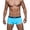 #435-Sky Blue, variant on Mens Color Block Drawstring Swim Trunks Quick Dry Swim Shorts for Men Summer Beach Sky Blue L Gifts for Father