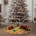 thumbnail image 4 of Sikiie Strawberry Nativity Christmas Tree Skirt, Jesus Christian Winter Holiday Tree Mat Decoration(30-48IN), 4 of 6