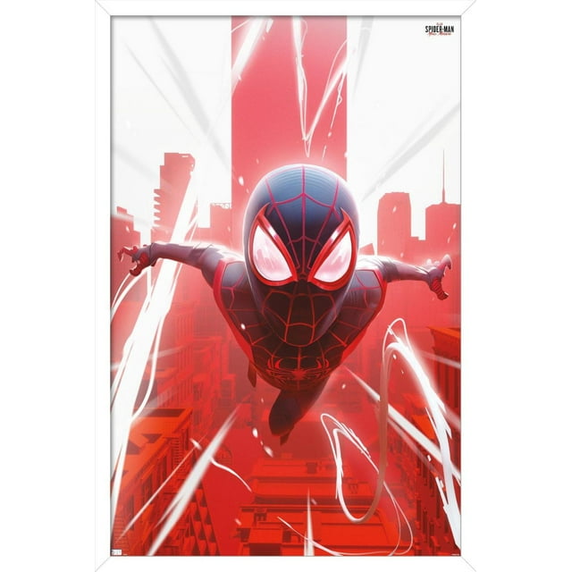 Marvel's Spider-Man: Miles Morales - Falling Wall Poster, 22.375" x 34"