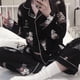 thumbnail image 2 of Anime Sanurgent nueva moda mujer pijamas de manga larga remojo pantalones lindo camisón algodón Loungewear lápiz Shin-chanzhangyuxiang zhangyuxiang unisex, 2 of 2