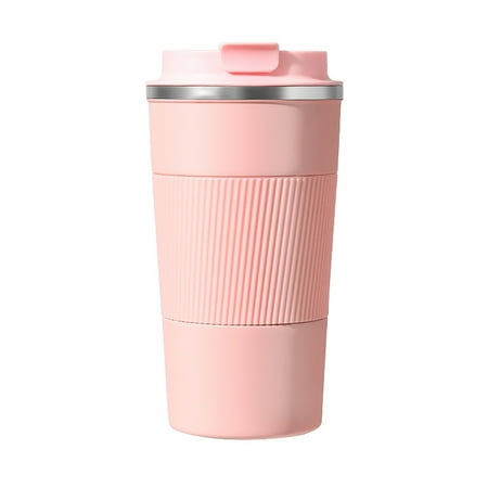

huntermoon Stainless Steel Coffee Mug Vehicle-Mounted Hot And Cold Coffee Mug Thermos Cup