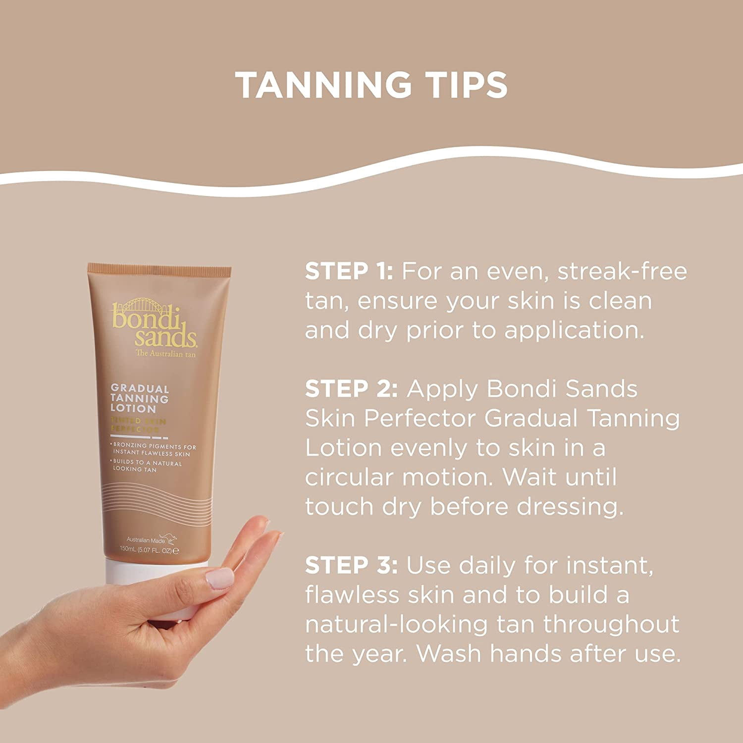 Bondi Sands Gradual Tanning Lotion Tinted Skin Perfector
