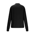 thumbnail image 5 of skpabo Men's Knitted Jumper Warehouse Mnes Cable Knit Jumper Solid Color Sweatshirts Long Sleeve V Neck T Shirt Plain Loose Sweater Comfy Pullover Knitwear Size 8-18, 5 of 6