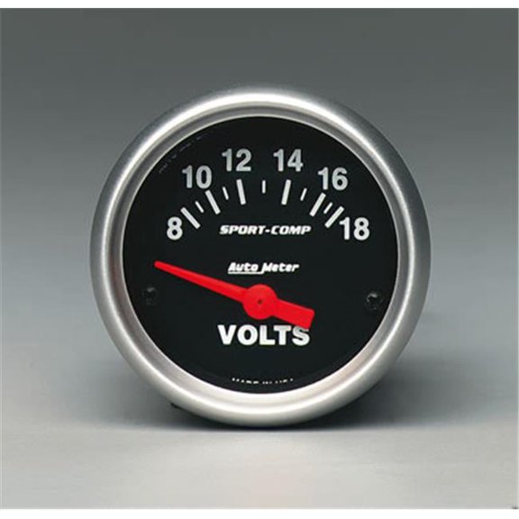 AUTO METER 3391 2.06 In. Mini Sport-Comp Voltmeter