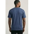 thumbnail image 2 of KingSize Men's Big & Tall Shrink-Less Lightweight Longer-Length Crewneck Pocket T-Shirt, 2 of 4