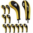 thumbnail image 5 of Paquete de 12 fundas para barra de hierro con cremallera para golf, fundas para barra de golf, fundas para gorras con impresión digital de barril largo para golf, 5 of 5