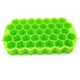 thumbnail image 5 of 1 pieza de rejilla de hielo de panal de abeja, molde de rejilla de hielo de silicona apilable, creativo, bricolaje, caja de hielo de 37 rejillas, color amarillo, 5 of 5