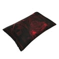 thumbnail image 2 of Fotbe Red Gothic Skeleton Throne Pillow Cases - Envelope Closure - Luxury, Extra Soft, Cooling Pillow Covers - Wrinkle, Fade, Stain Resistant-16"x24", 2 of 8