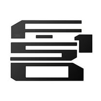 Ford F-150 2018 2019 2020 Tailgate 1/32" Black Letter Insert with Laser Etched Ford Logo