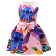 thumbnail image 3 of 2024 Disney Lilo & Stitch Kids For Girls Vestido Falda de película Lindo dibujo animado Stitch Vestidos de fiesta Lazo Niñas Vestidos casuales, 3 of 5