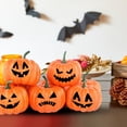 thumbnail image 3 of YOYTOO 12 Pcs Mini Artificial Pumpkins, Fall Fake Pumpkin Decor Set for Home Kitchen Farmhouse Halloween Thanksgiving Fall Party Decorations, 3 of 8