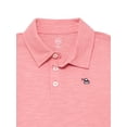 thumbnail image 5 of Wonder Nation Toddler Boys Cotton Polo Shirt with Short Sleeves, Sizes 12M-5T, 5 of 6