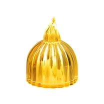 KOYPTL Christmas Electronic Candle Lights,Battery Operated Simulation Flameless Candles,Night Light Decorations for Fireplace Bedroom Desktop Counter Christmas Thanksgiving Ornament-Small