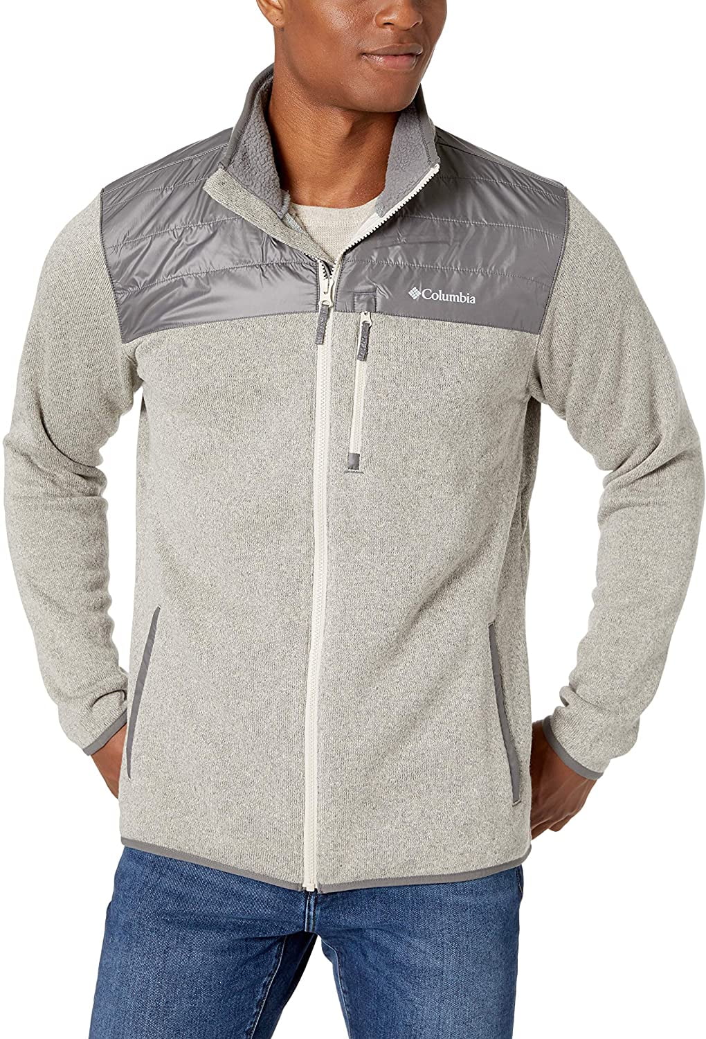 columbia men's sweater fleece