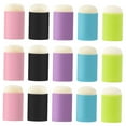 thumbnail image 4 of LEORX Craft Sponge Stamps 15Pcs Assorted Color Round For Kids Art Class DIY Projects Beginners, 4 of 8