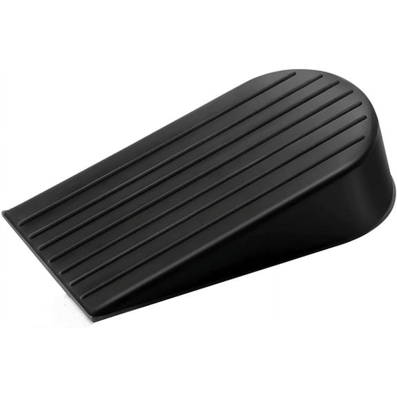 Olurrisa 1.9 Inches Big Door Stop for Floor Rubber Doorstop Wedge, Door Gaps and Prevent The Lock-Outs, Floor Sturdy Door Stopper for Heavy Duty Door Bottom of Door