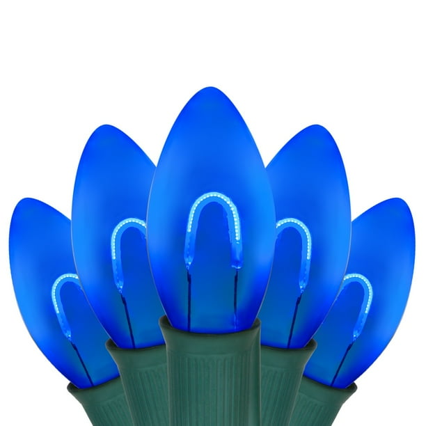 C9 LED Edison Christmas Lights Outdoor Vintage Christmas Lights, LED Filament Edison Style