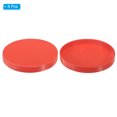 thumbnail image 3 of Unique Bargains 110mm ID PVC Pipe End Cap Fitting, 8 Pcs Furniture Grade Plug Coupling, Red, 3 of 5