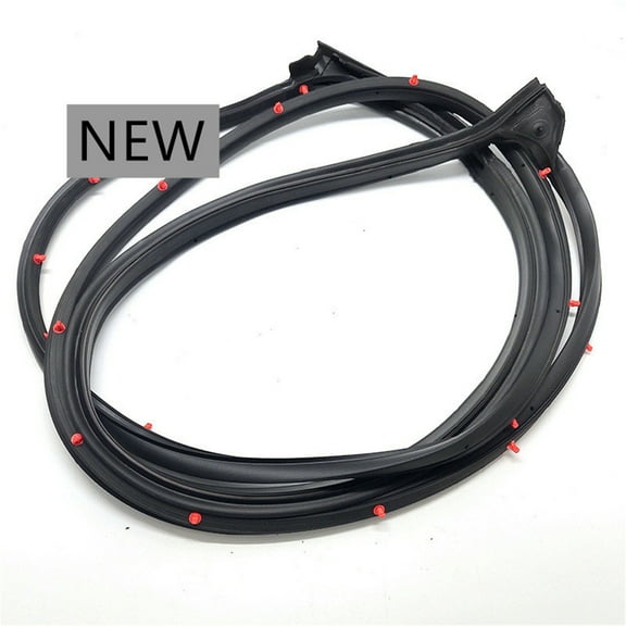 Yassdwbn New Front Left Door Rubber Seal Weatherstrip For Honda Civic FC Sedan 2016-2021