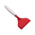 thumbnail image 3 of Baluue Red 430 Stainless Steel Handle Silicone Frying Spatula for Restaurant Kitchen 1 Pc, 3 of 6