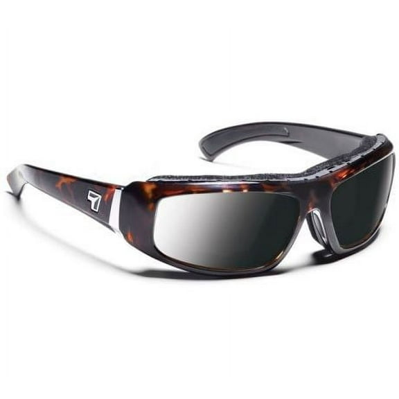 Bali Wind Blocking Padded Foam Photochromic Sunglasses for Outdoors, 100% UVA + UVB Protection, Dark Tortoise Frame/Clear to Dark Gray Lens