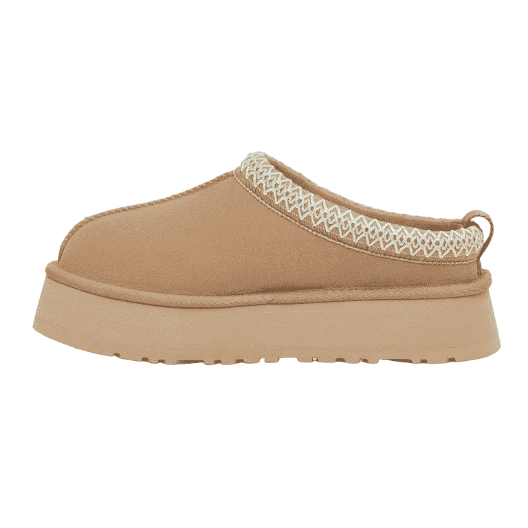 サンダル・ミュール UGG Women Sandals 1122553SUE SAN BEIGE Ugg Tazz 1122553-SAN Clog Women's US 8 Beige Suede Platform
