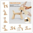 thumbnail image 3 of Dog Lamp - Super Cute Fun Desk Lamp for Kids Room Bedside Nightstand, Dimmable Touch Control Wood LED Bedroom Lamp, Unique Gift for Boys Girls Dorm Farmhouse Decor, 3 of 8