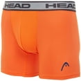 thumbnail image 3 of HEAD Mens Performance Boxer Briefs - SPORTY FIT Short Leg 6-Pack Mystery Colors Stretch Underwear Breathable No Fly S-5X, 3 of 9