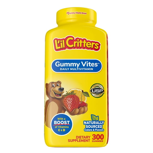L'il Critters Gummy Vites Gummy Bears 300 ct.