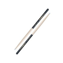 Zildjian 5A Hickory Nylon Tip Drumsticks - Black Dip