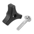 thumbnail image 6 of 1 Set Triangle Handle Knob Nut Screw Bolt Fits for Honda, Hayter, Mountfield, 6 of 6